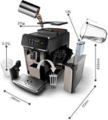 automatický kávovar EP2235/40 Series 2200 LatteGo