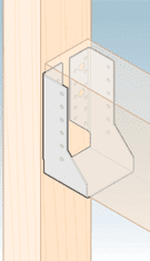 DOMAX WBZ 49 - trámová botka uzavřená 45x97x75x2,0 mm