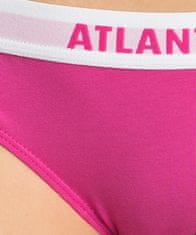 ATLANTIC Dámské kalhotky Bikini 3Pack - tmavě modrá, růžová, oranžová Velikost: S