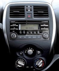 Stualarm 2DIN/1DIN redukce pro Nissan Micra (K13 Facelift), Note (E12) 10/2013- (10653)