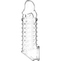 Toyjoy VirilXL Penis Extender V11 (Transparent), návlek na penis a varlata