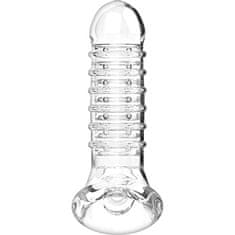 Toyjoy VirilXL Penis Extender V15 (Transparent), návlek na penis a varlata