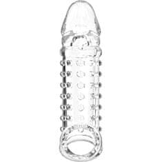 Toyjoy VirilXL Penis Extender V11 (Transparent), návlek na penis a varlata