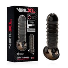 Toyjoy VirilXL Penis Extender V15 (Black), návlek na penis a varlata