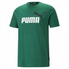 Puma Tričko zelené S Ess 2 Col Logo Tee