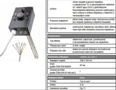 sapro Topné těleso 3 kW, typ F s termostatem G6/4", Regulus 16250, 3x230/400V ( pro FVE)