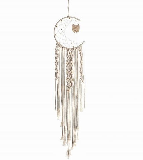 TADEKMARK DIY Macramé Moon Dreamcatcher Set 20x94 cm