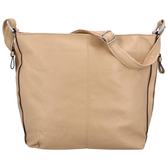 Mahel Dámská koženková crossbody Marnie, khaki