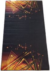 4sleep Kusový koberec BLACK&GOLD 14 60x100 Geometrické tvary Do 0,9cm BLACK and GOLD 20/20/60 Zlatá