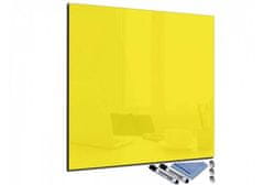 Glasdekor Magnetická skleněná tabule 65x65cm - Barva: Bílá