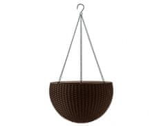 eoshop Obal na květník SPHERE PLANTER závěsný plastový d35x22cm