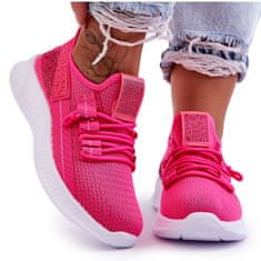 Dámská sportovní obuv Slip-on Neon Pink velikost 37