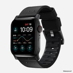 Nomad Active Band Pro - Vodotěsný řemínek pro Apple Watch 45 / 49 mm, černý