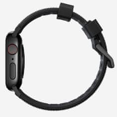 Nomad Rugged Band - Odolný řemínek pro Apple Watch 45 / 49 mm, černý