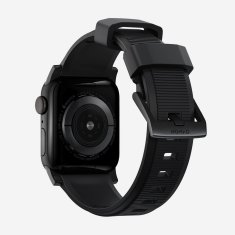 Nomad Rugged Band - Odolný řemínek pro Apple Watch 45 / 49 mm, černý