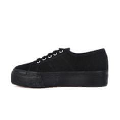 Superga Boty černé 38 EU Cotu Full Black UP And Down