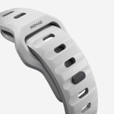 Nomad Sport Band - Sportovní vodotěsný řemínek pro Apple Watch 45 / 49 mm, šedý