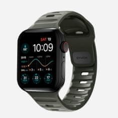 Nomad Sport Band - Sportovní vodotěsný řemínek pro Apple Watch 45 / 49 mm, zelený