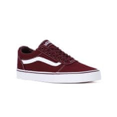 Vans Boty skateboardové vínově červené 40.5 EU Ward Canvas