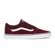 Vans Boty skateboardové vínově červené 40.5 EU Ward Canvas