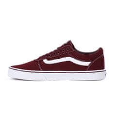 Vans Boty skateboardové vínově červené 40.5 EU Ward Canvas