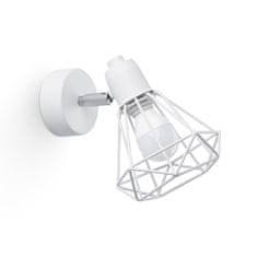 Sollux Nástěnné svítidlo ARTEMIS 1 bílé 1xE14 40W Sollux Lighting