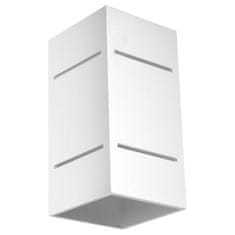 Sollux Nástěnné svítidlo BLOCCO bílé 1xG9 40W Sollux Lighting