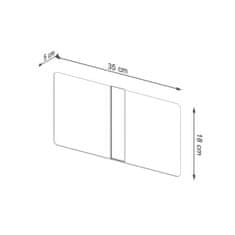 Sollux Nástěnné svítidlo AZALIA 2xG9 40W Sollux Lighting