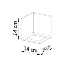 Sollux Nástěnné svítidlo keramické NESTA 1xE27 60W Sollux Lighting