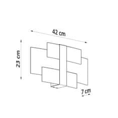 Sollux Nástěnné svítidlo CELIA chrom 2xG9 40W Sollux Lighting