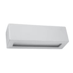 Sollux Nástěnné svítidlo keramické VEGA šedé 1xE27 60W Sollux Lighting