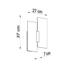 Sollux Nástěnné svítidlo FABIANO 2xE27 60W Sollux Lighting