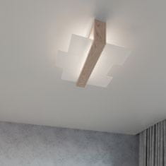 Sollux Nástěnné svítidlo FENIKS 1 přírodní dřevo 1xE27 60W Sollux Lighting