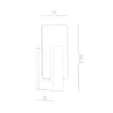 Sollux Nástěnné svítidlo LAPPO přírodní dřevo 1xE14 40W Sollux Lighting