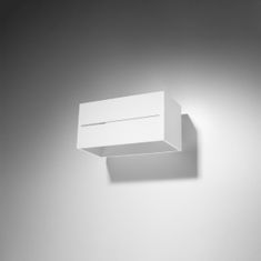 Sollux Nástěnné svítidlo LOBO MAXI bílé 2xG9 40W Sollux Lighting