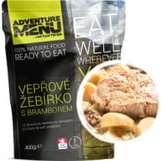 Adventure Menu – Vepřové žebírko s bramborem 400 g