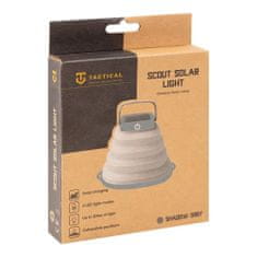 Tactical Scout Solar Light Shadow svítilna šedá, 8596311187032