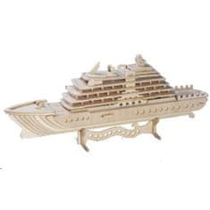 Woodcraft Woodcraft Dřevěné 3D puzzle luxusní jachta