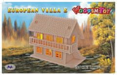 Woodcraft Woodcraft Dřevěné 3D puzzle vila