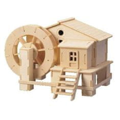 Woodcraft Woodcraft Dřevěné 3D puzzle vodní mlýn