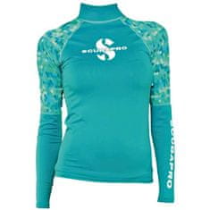 SCUBAPRO tričko RASH GUARD CARIBBEAN WOMEN LONG SLEEVE UPF50 XL Karibská modř