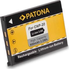 PATONA baterie pro foto Casio NP-20 600mAh