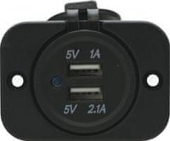 Compass Zásuvka 2x USB 2,1A