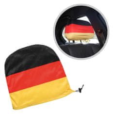 Elasto Potah na opěrku hlavy "Nations", Německé barvy