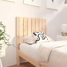 Greatstore Čelo postele 80,5 x 4 x 100 cm masivní borovice