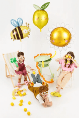 PartyDeco Fóliový balónek supershape Sluníčko 90cm