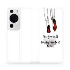 Mobiwear Flip pouzdro na mobil Huawei P60 Pro - M046P Be yourself