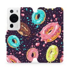 Mobiwear Flip pouzdro na mobil Huawei P60 Pro - VP19S Donutky