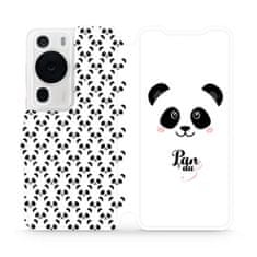 Mobiwear Flip pouzdro na mobil Huawei P60 Pro - M030P Panda Amálka