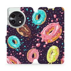 Mobiwear Flip pouzdro na mobil OnePlus 11 5G - VP19S Donutky